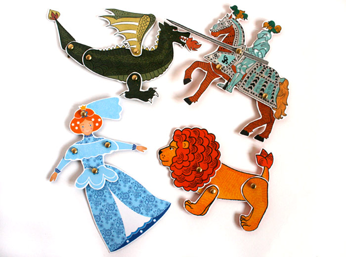 Märchenfiguren zum Basteln